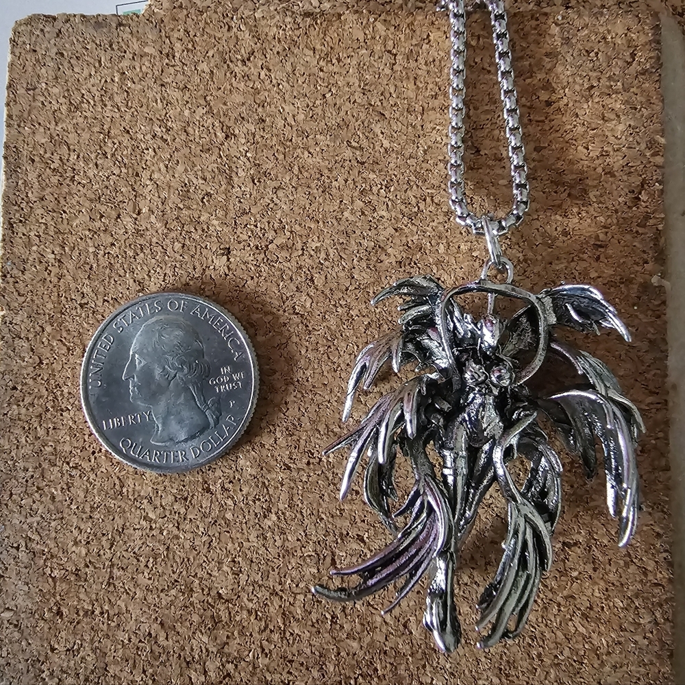 Pendant with Chain Seraphim Angel
